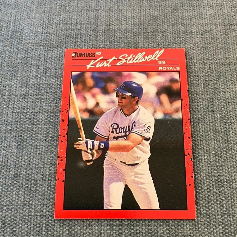 1990 Donruss Kansas City Royals Baseball Card Trading Card
